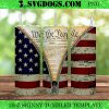 Dad Man Myth Legend American Flag 20oz Tumbler Wrap PNG, The Veteran Fathers Day Tumbler PNG