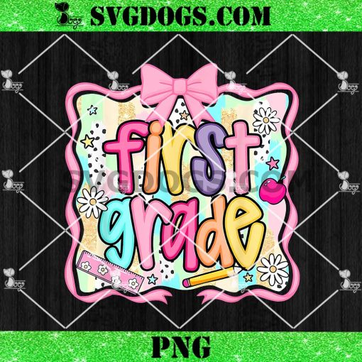 Back To School Hello First Grade Team PNG, 1st Grade PNG
