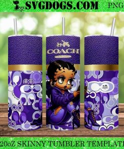 Betty Boop 4th July 20oz Tumbler Wrap PNG