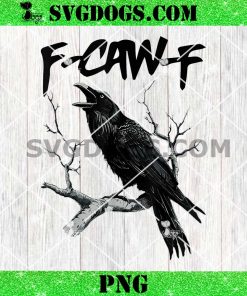 Black Crow F-Caw-F PNG