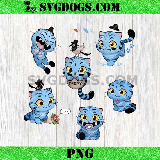 Demon Hunter Tiger PNG Bundle, Derpy the Tiger And Bird Demon Hunter Tiger PNG