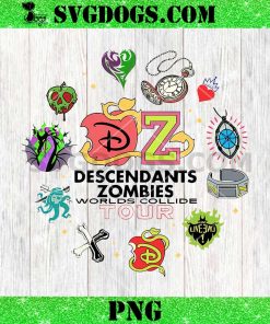 Descendants Zombies World Collide Tour PNG