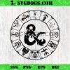 Dungeons and Dragons D&D DAD SVG