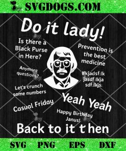 Funny Do It Lady SVG, Chit Face Meme SVG