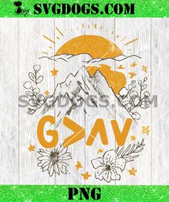 God Is Greater Than The Highs And Lows PNG, Cross PNG