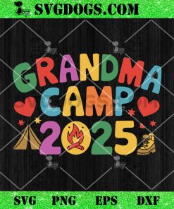 Grandma Camp 2025 SVG