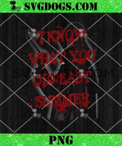 I Know What You Did Last Summer Bloody Hook PNG, Horror Halloween PNG