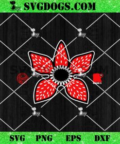 Indiana Fever Stranger Things Flower Logo SVG