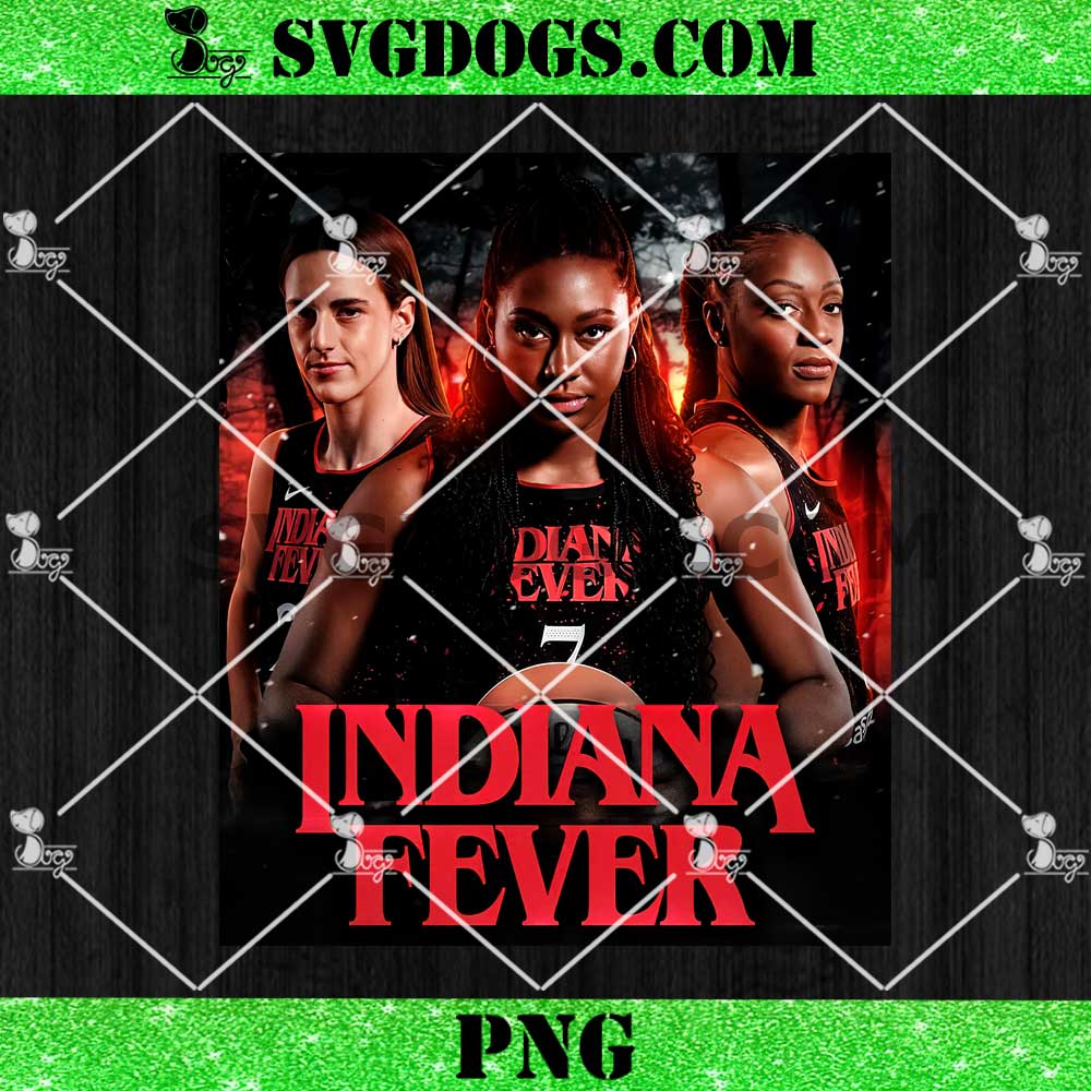 Indiana Fever Stranger Things PNG Indiana Fever Stranger Things PNG