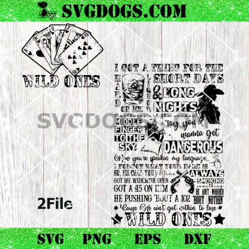 Jessıe Murph Country Music SVG PNG, Wild Ones SVG