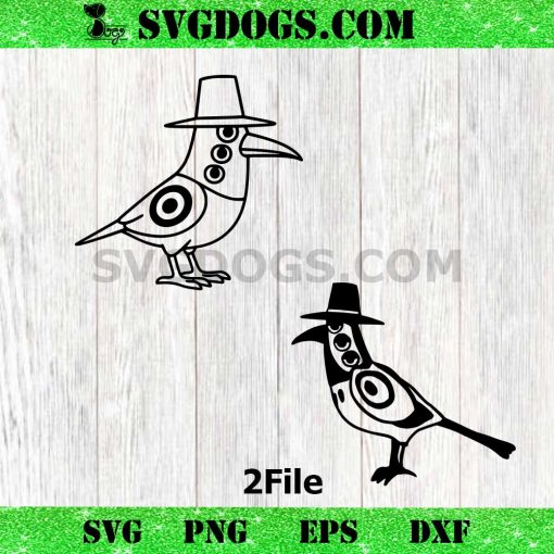 K Pop Demon Hunters Bird with Tiny Hat SVG