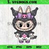 Labubu Kuromi SVG, Labubu Halloween SVG