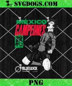 2025 CONCACAF vs Blue Lock Mexico Gold Cup Champions PNG
