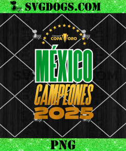 CONCACAF 2025 Mexico Gold Cup Champions PNG