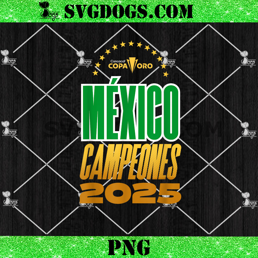 CONCACAF 2025 Mexico Gold Cup Champions PNG CONCACAF 2025 Mexico Gold Cup Champions PNG