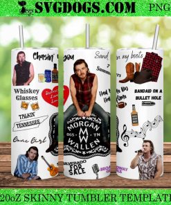 Morgan Wallen 20oz Tumbler Wrap PNG