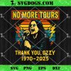 Let The Madness Lice On Ozzy Osbourne 2025 SVG, Back To The Beginning 2025 SVG