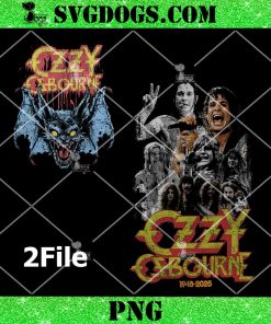 Ozzy Osbourne PNG Bundle, Blizzard Album Cover PNG