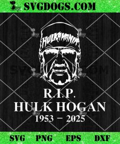 RIP Hulk Hogan 1953 2025 SVG 1