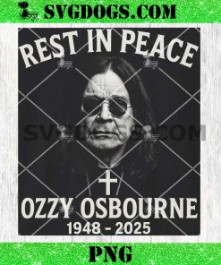 Rest In Peace Ozzy Osbourne PNG, RIP Ozzy PNG