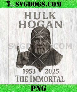 Rip Hulk Hogan 1953 2025 The Immortal PNG