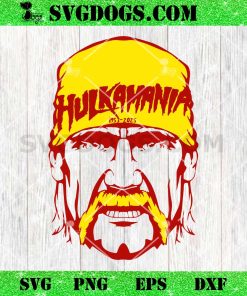 Rip Hulk Hogan Hulkamania SVG PNG