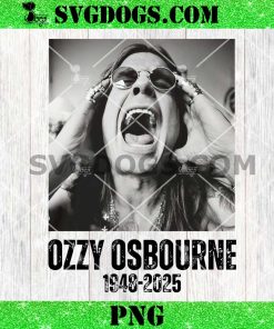 Ozzy Osbourne PNG Bundle, Blizzard Album Cover PNG