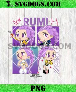 Animated Kpop Films 2025 PNG, Huntrix PNG