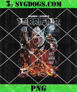 Terrifier Whos Laughing Now PNG, Terrifier Clown Halloween Poster Horror Movie PNG