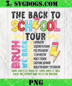 The Back to School Tour PNG, Bruh We Back PNG