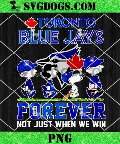Toronto Blue Jays Forever Snoopy PNG