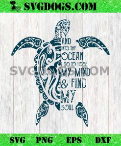 Life Lessons From A Sea Turtle SVG