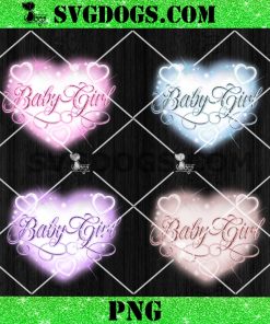 Baby Girl Love color Bundle PNG