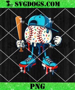 Baseball 101 Drip Icecream PNG