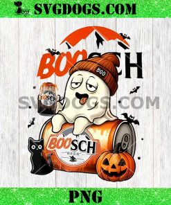 Boosch Light Halloween PNG, Boosch Boo ghost Halloween Busch Light PNG