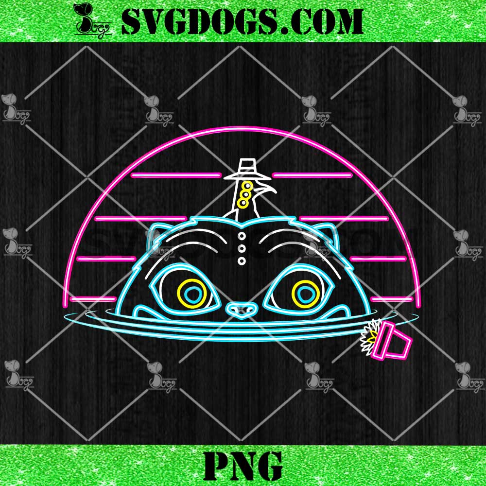 Derpy Neon PNG, KPop Demon Hunters Tiger PNG Derpy Neon PNG, KPop Demon Hunters Tiger PNG