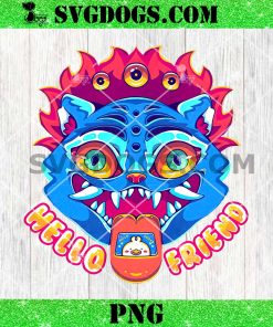 Derpy Tiger Hello Friend PNG, Kpop Demon Hunters PNG