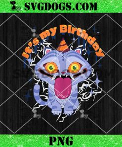 Derpy Tiger Its My Birthday PNG