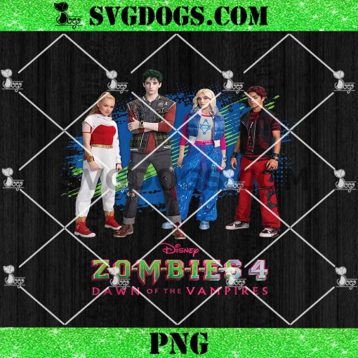 Disney Zombies 4 Nova & Victor Zed & Addison PNG