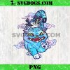 Funny Blue Tiger And Bird Cute PNG, KPop Demon Hunters PNG