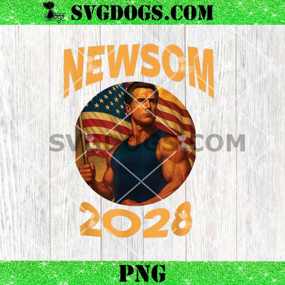 Gavin Newsome 2028 PNG, Political Satire Muscle American Patriot PNG Gavin Newsome 2028 PNG, Political Satire Muscle American Patriot PNG