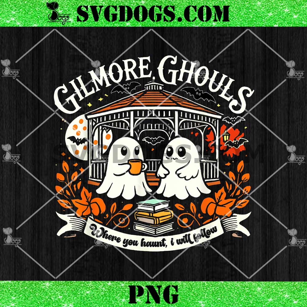 Gilmore Cozy Ghouls Ghost Parody Halloween Fall for Gilmore PNG, Halloween Book PNG Gilmore Cozy Ghouls Ghost Parody Halloween Fall for Gilmore PNG, Halloween Book PNG