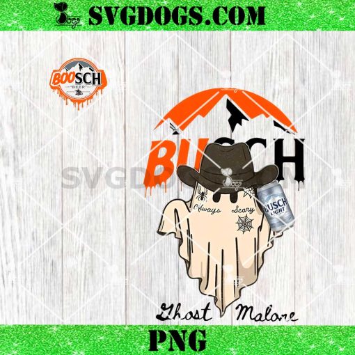 Halloween Busch Light Beer Ghost Malone PNG, Boosch Beer Halloween PNG