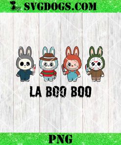 Halloween La Boo Boo PNG, Pop Culture Horror Party PNG
