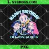 Happy Birthday Demon Hunter PNG