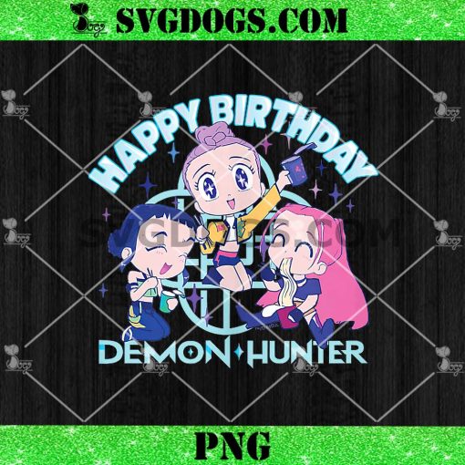 Happy Birthday Demon Hunter PNG