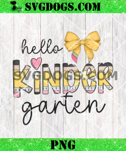 Hello Kinder Garten PNG