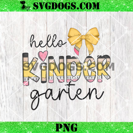 Hello Kinder Garten PNG