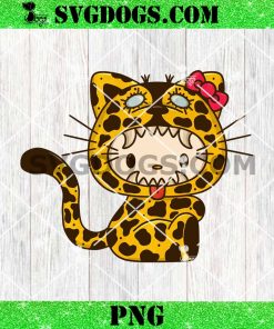 Hello Kitty Leopard PNG, Sanrio PNG