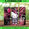Hello Kitty Chucky Halloween 20oz Tumbler Wrap PNG